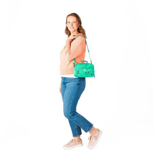 Legacy Collection Carousel Crossbody Bag - - 24199_LegacyCarousel_OasisTeal_Proportion_01