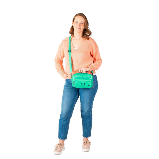 Legacy Collection Carousel Crossbody Bag - - 24199_LegacyCarousel_OasisTeal_Proportion_02