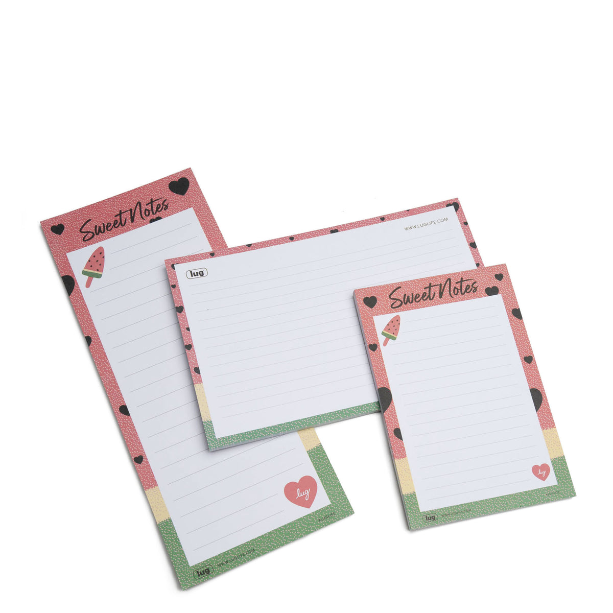 Doodle Notepad 3pk - Assorted