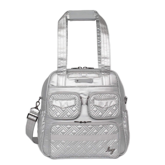 Puddle Jumper LE Convertible Tote Bag - - PuddleJumperLE_MetallicSilver_01_fdd0dbe6-73a1-4ffb-a279-26335635a631