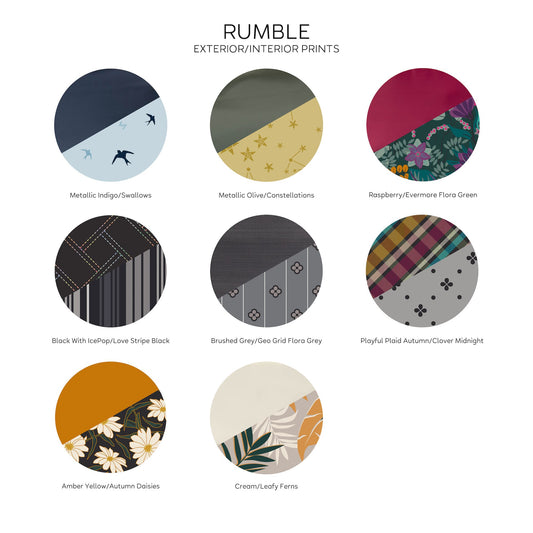 Rumble Satchel Bag - - Rumble-Swatches-LUG-ONLYcopy