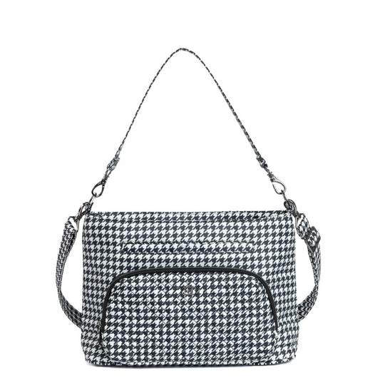 Samba 2 Convertible Crossbody Bag - - Samba2_MicroHoundstooth_01