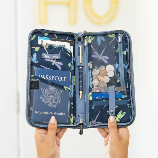 Tango Matte Luxe VL Travel RFID Wallet - - TangoWalletMatteLuxe_Lifestyle_01