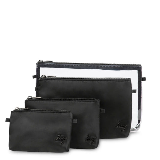 Tackle 4pc Storage Pouches - MIDNIGHT BLACK - TacklePouches_Black_01