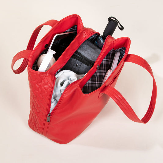 Tempo Classic VL Tote Bag - - TempoVL_PoppyRed_07c