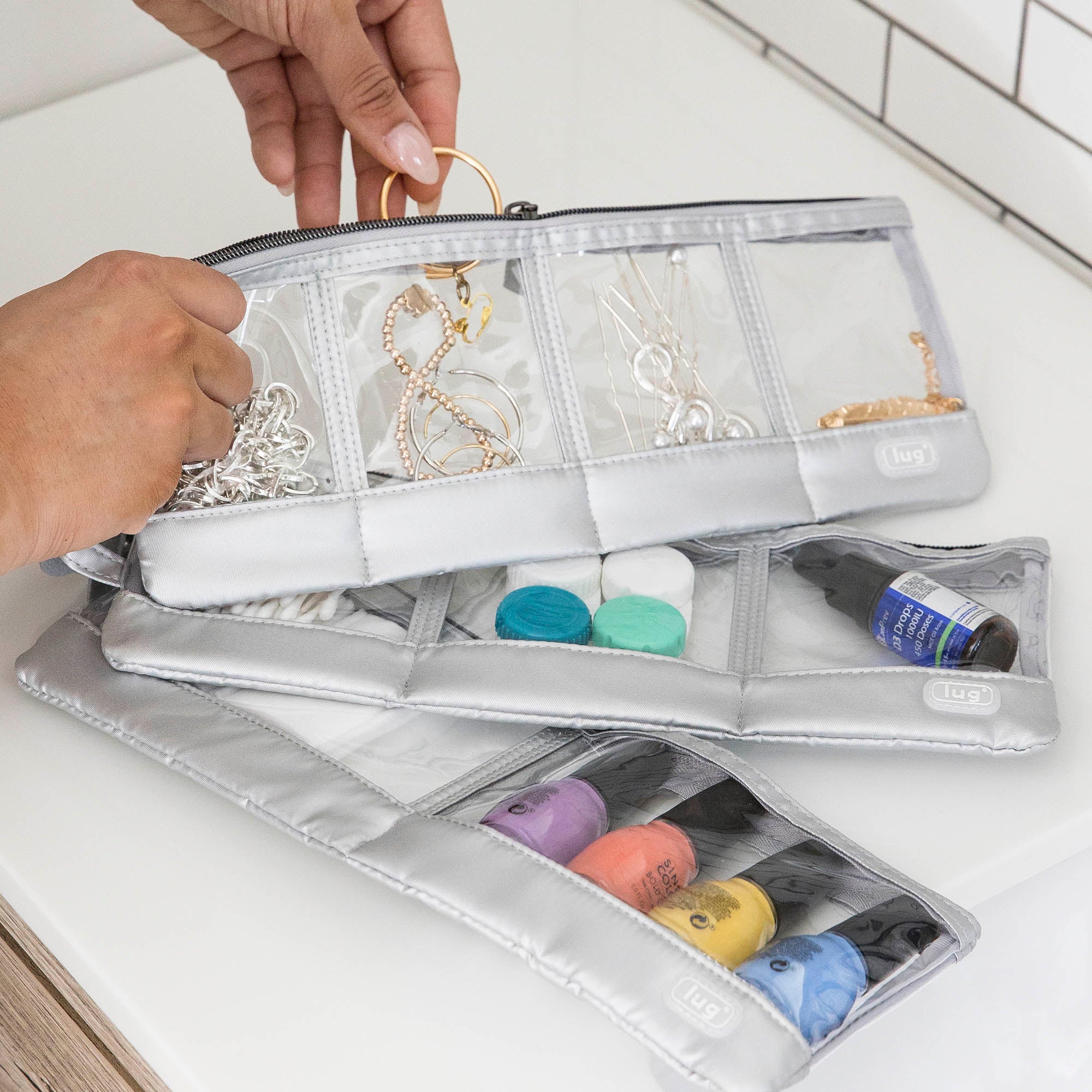 Envelope 3pc Clearview Zip Organizers - - 0000_EnvelopeCV_Lifestyle_01