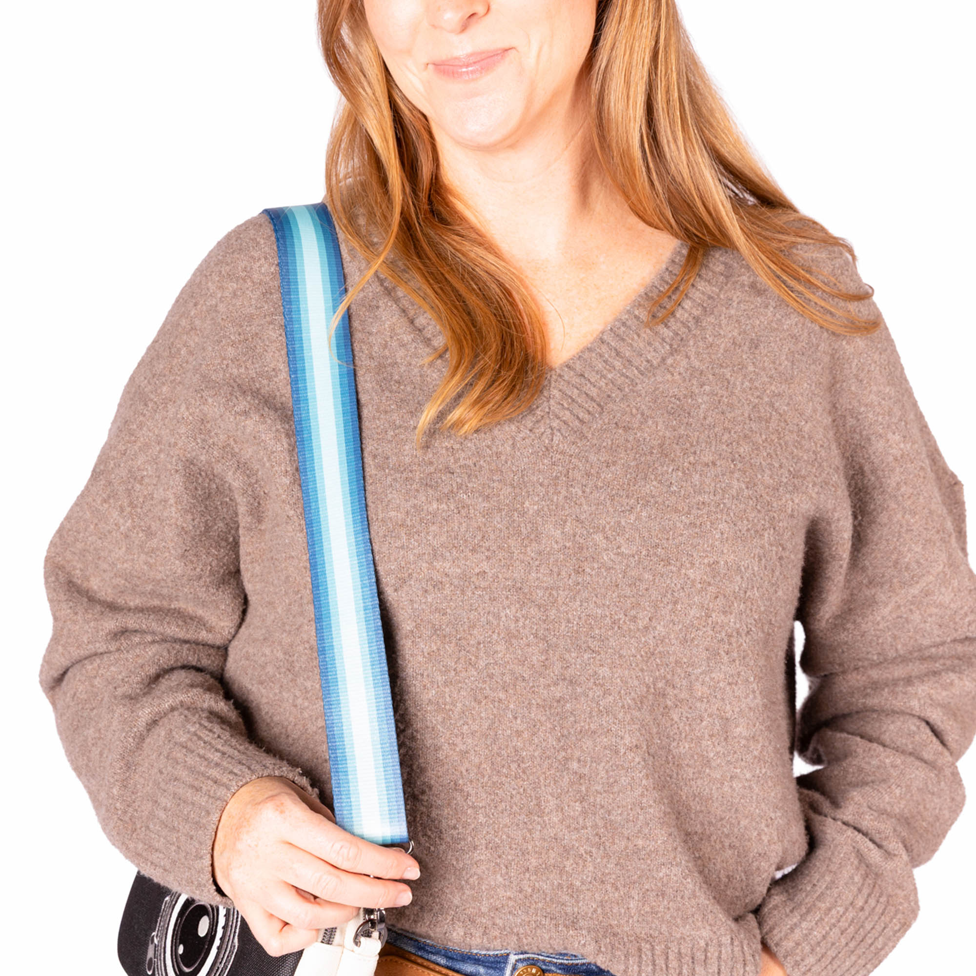 TWiNSAUCE x Lug 1.5" Webbed Strap - - 0001_27126_LUGxTWiNSAUCE_1.5_WebbedStrap_TwinsauceStripeBlue_BagProportion_01