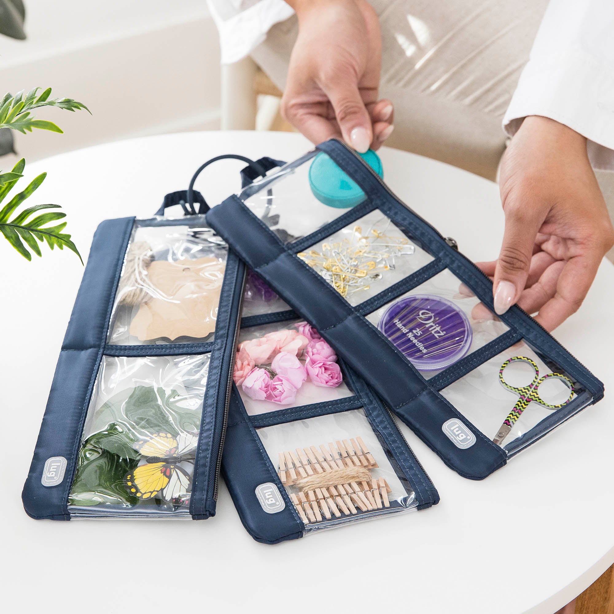 Envelope 3pc Clearview Zip Organizers - - 0001_EnvelopeCV_Hover