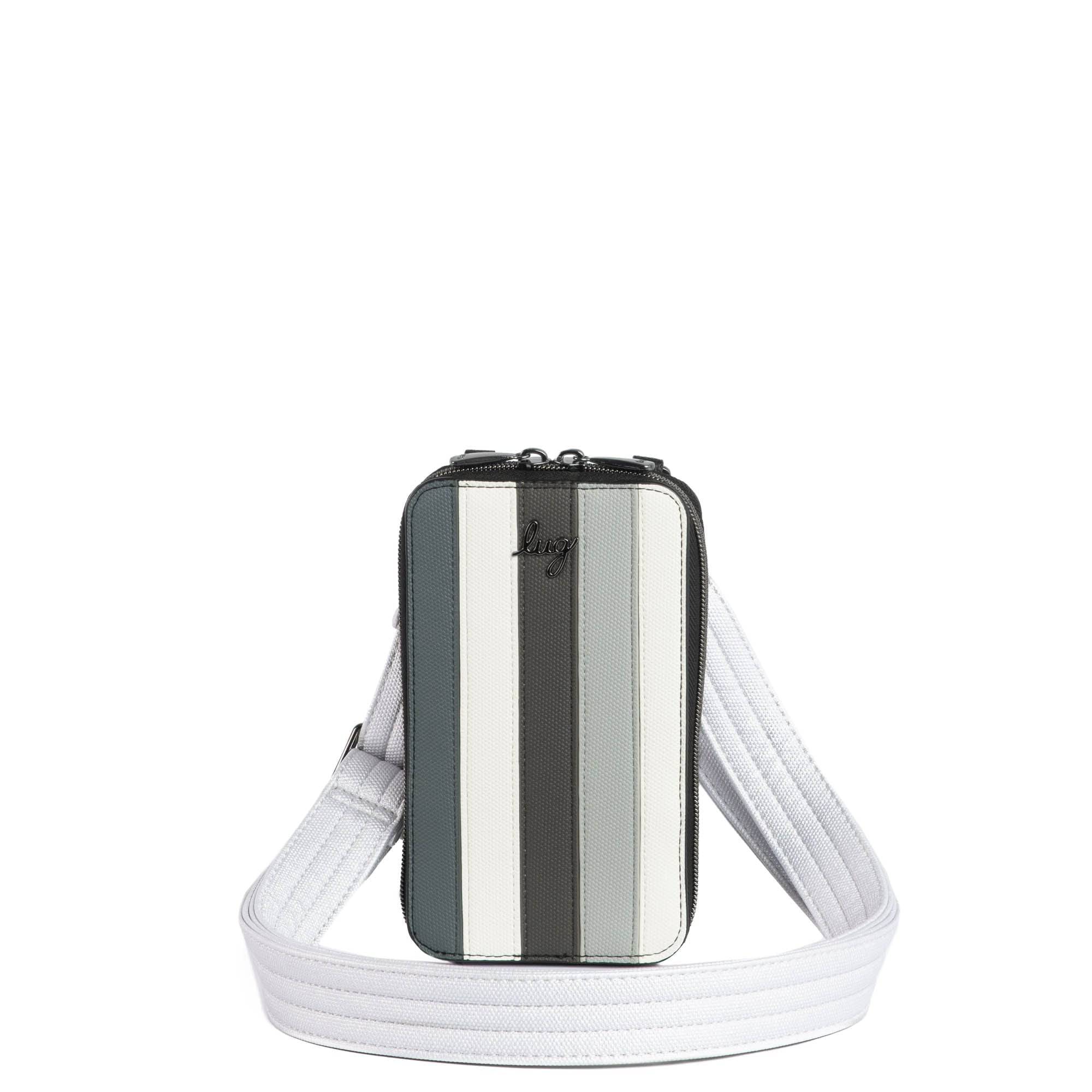 Adjustable Matte Luxe VL Bag Strap - 1.25" - METALLIC SILVER - 1.25MatteLuxeStrap_MetallicSilver_03