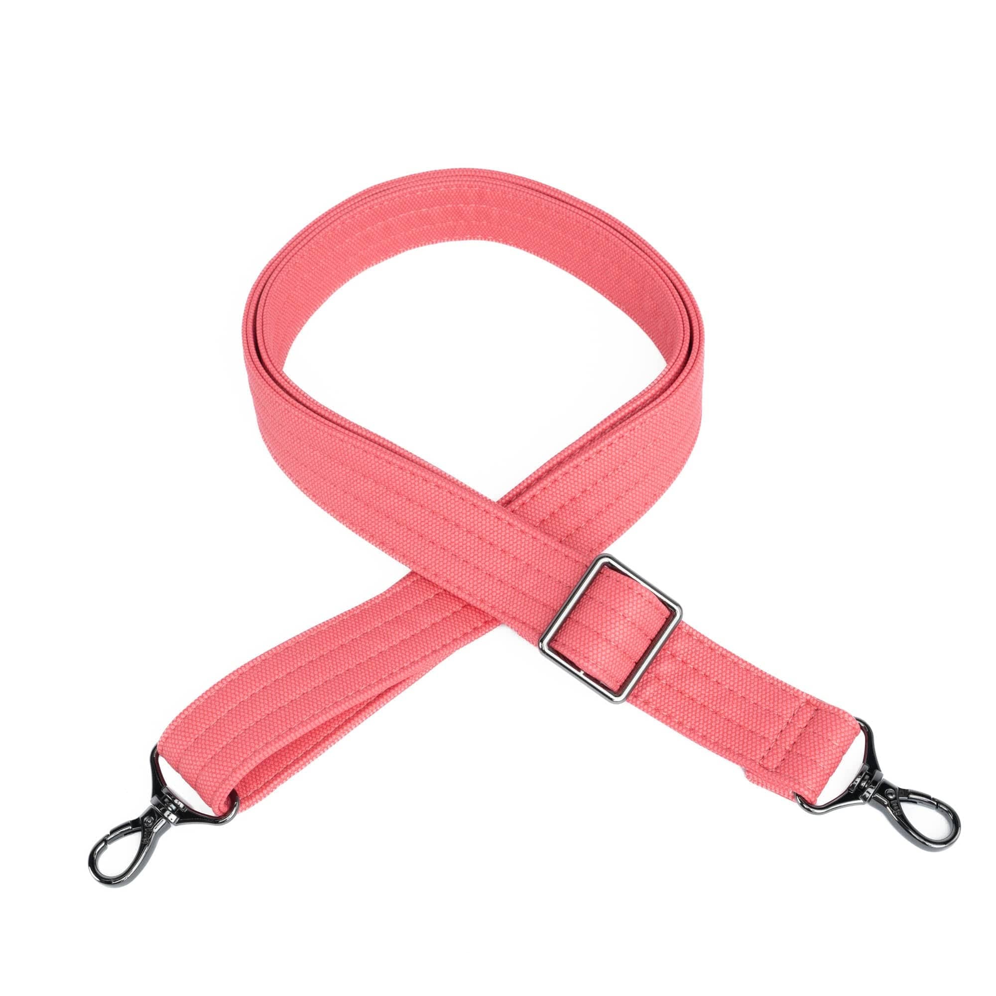 Adjustable Matte Luxe VL Bag Strap - 1.25" - WATERMELON ICEPOP - 1.25MatteLuxeStrap_WatermelonIcePop_01