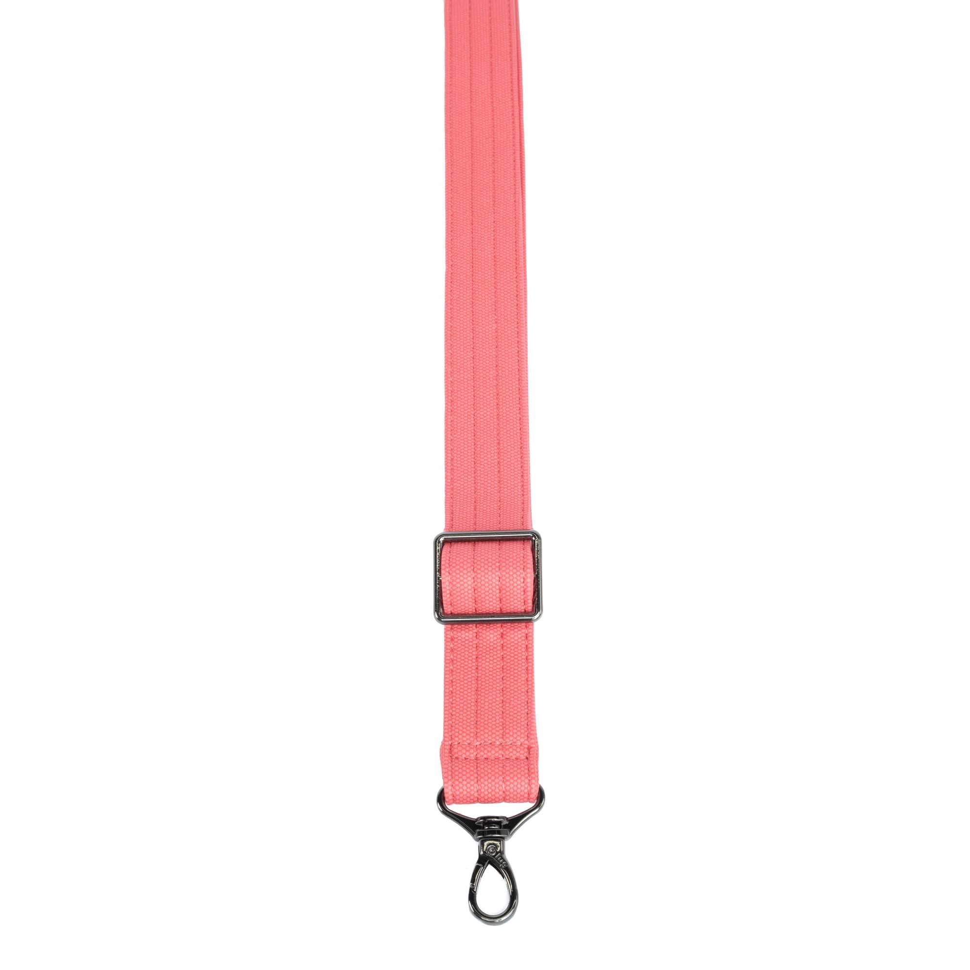 Adjustable Matte Luxe VL Bag Strap - 1.25" - WATERMELON ICEPOP - 1.25MatteLuxeStrap_WatermelonIcePop_02
