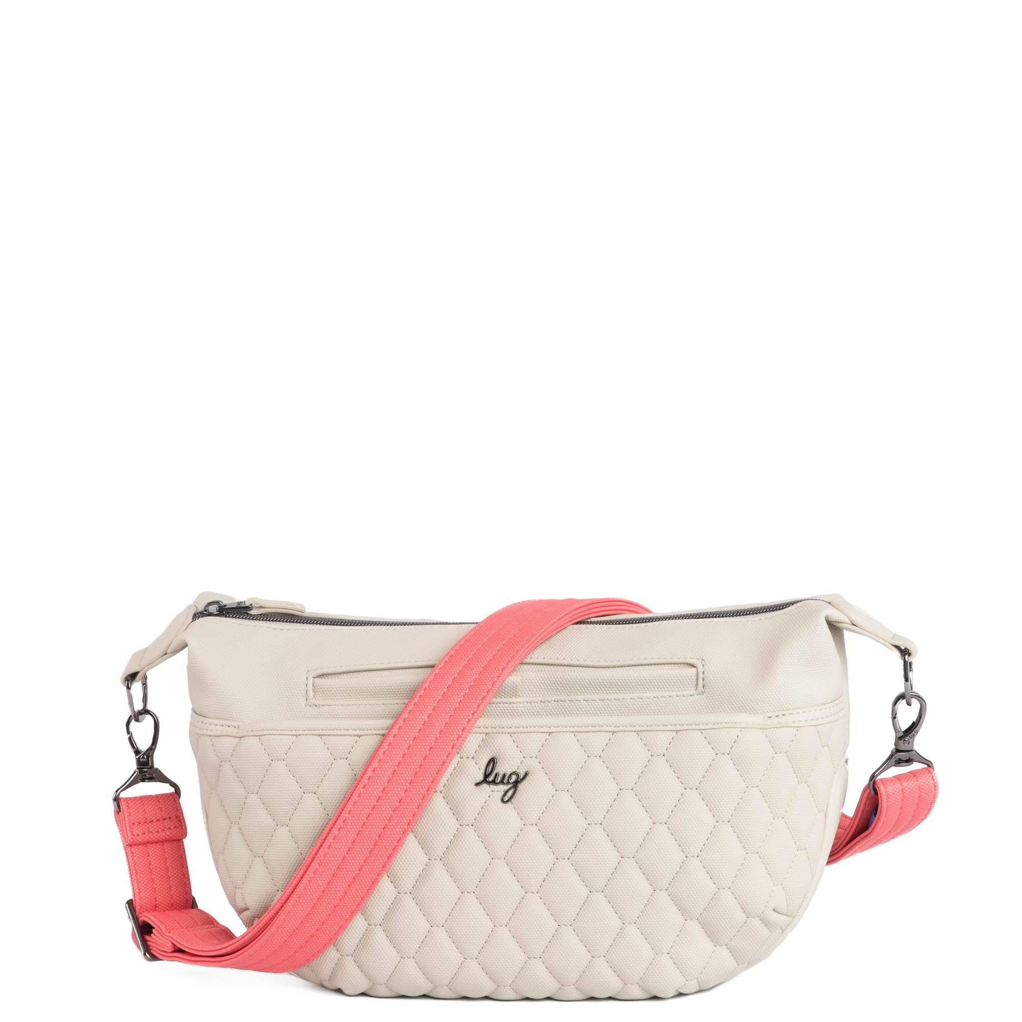 Adjustable Matte Luxe VL Bag Strap - 1.25" - WATERMELON ICEPOP - 1.25MatteLuxeStrap_WatermelonIcePop_03