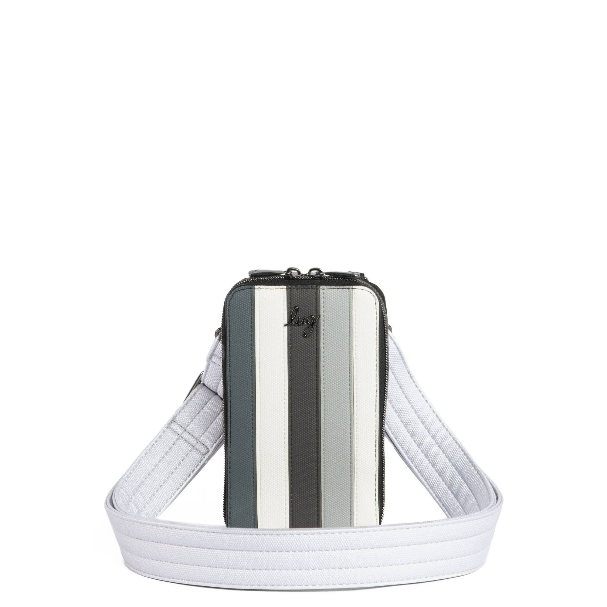 Adjustable Matte Luxe VL Bag Strap - 1.5" - METALLIC SILVER - 1.5MatteLuxeStrap_MetallicSilver_03