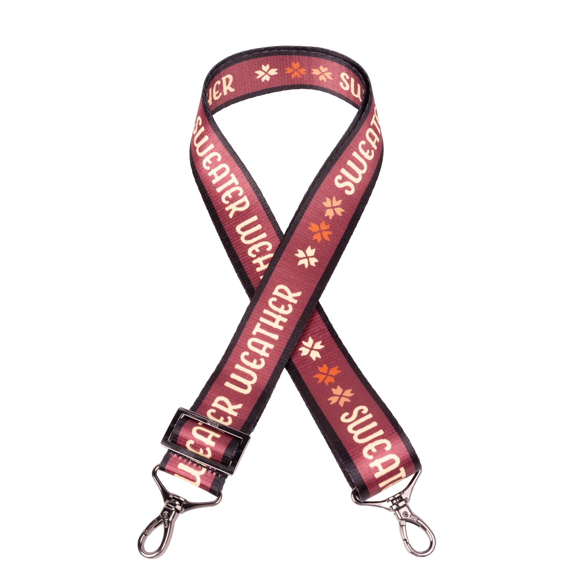 Lug Novelty 1.5" Classic Webbed Strap - SWEATER WEATHER - 1.5_22WebbedStrap_SweaterWeather_Angle_01
