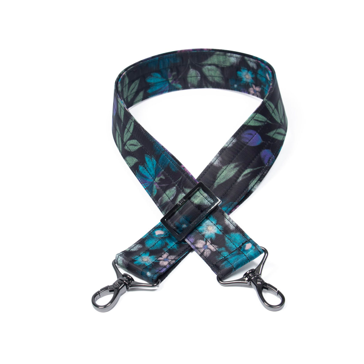 Adjustable Bag Strap - 1.5&quot; - BLOOM BLACK - 1.5_Straps_BloomBlack_1