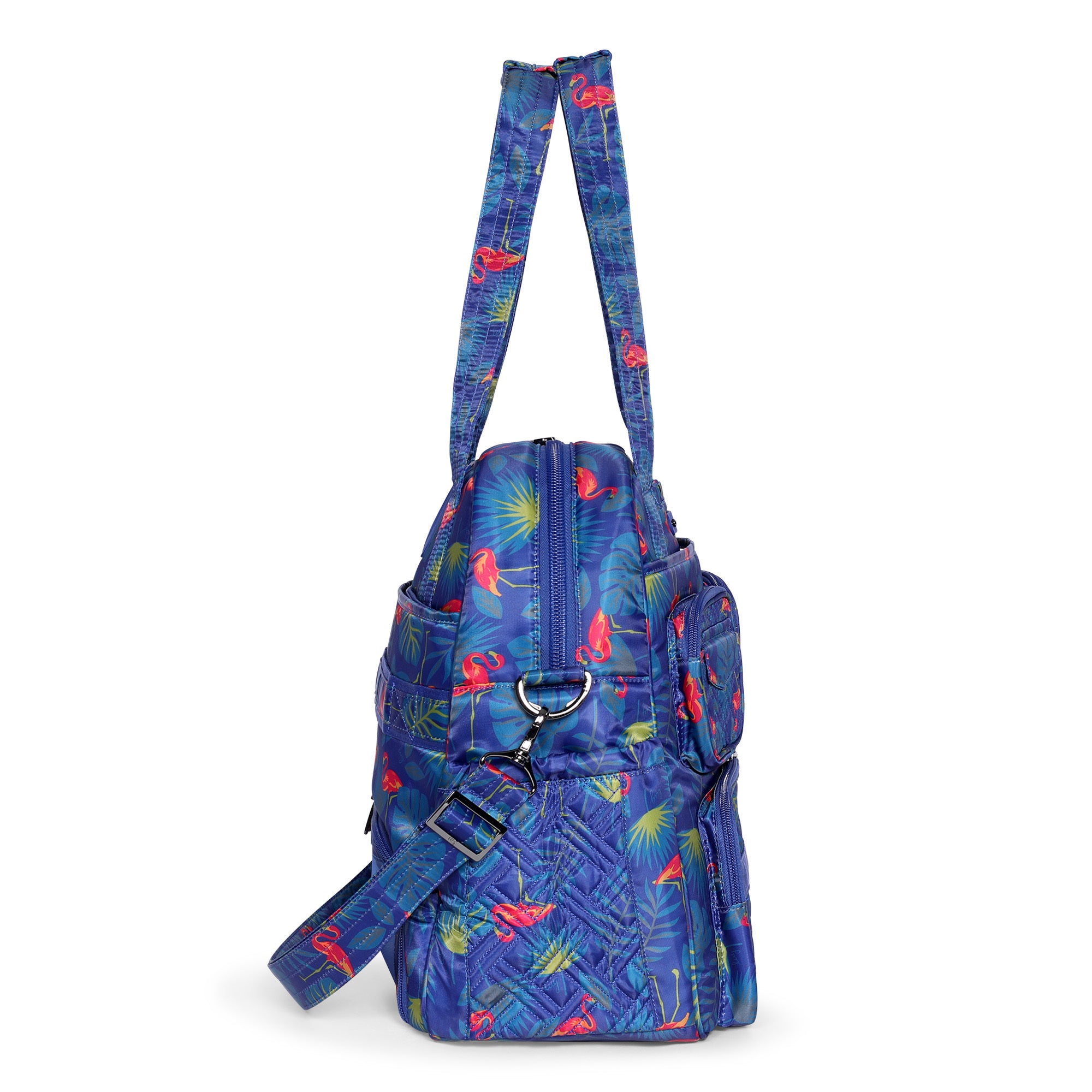 Puddle Jumper LE Convertible Tote Bag - FLAMINGO MULTI - 12177_PuddleJumperLE_FlamingoMulti_Angle_03