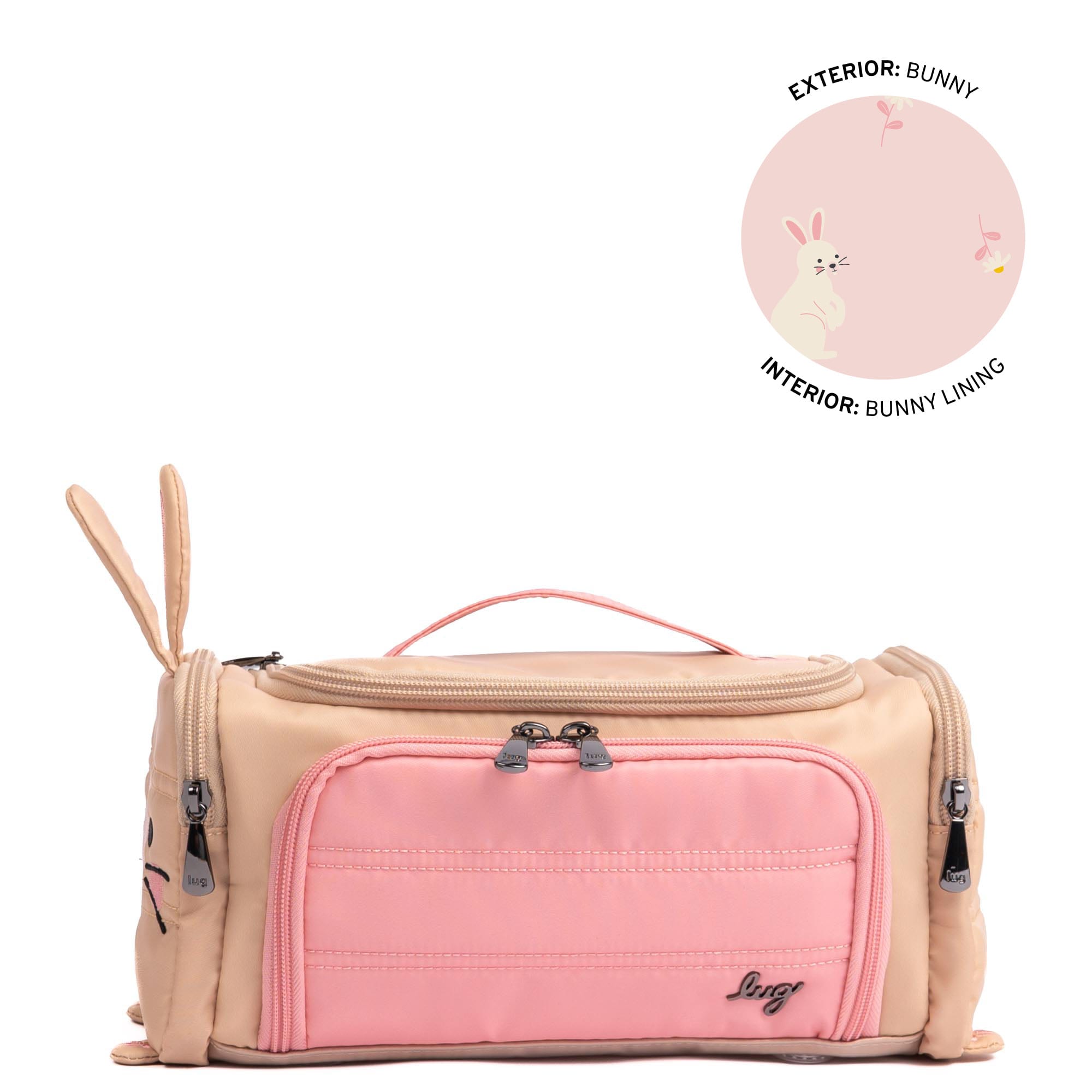 Trolley Friends Cosmetic Case - BUNNY - 14214_TrolleyFriends_Bunny_Angle_01_6w9gx3