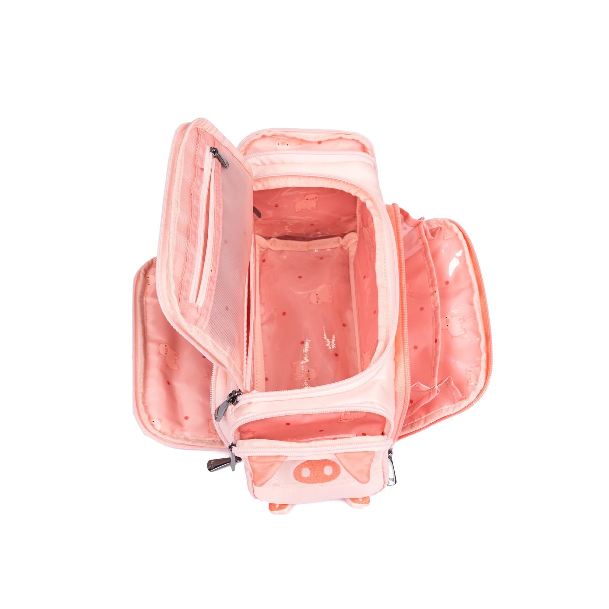 Trolley Friends Cosmetic Case - PIG - 14218_TrolleyFriends_Pig_Angle_06