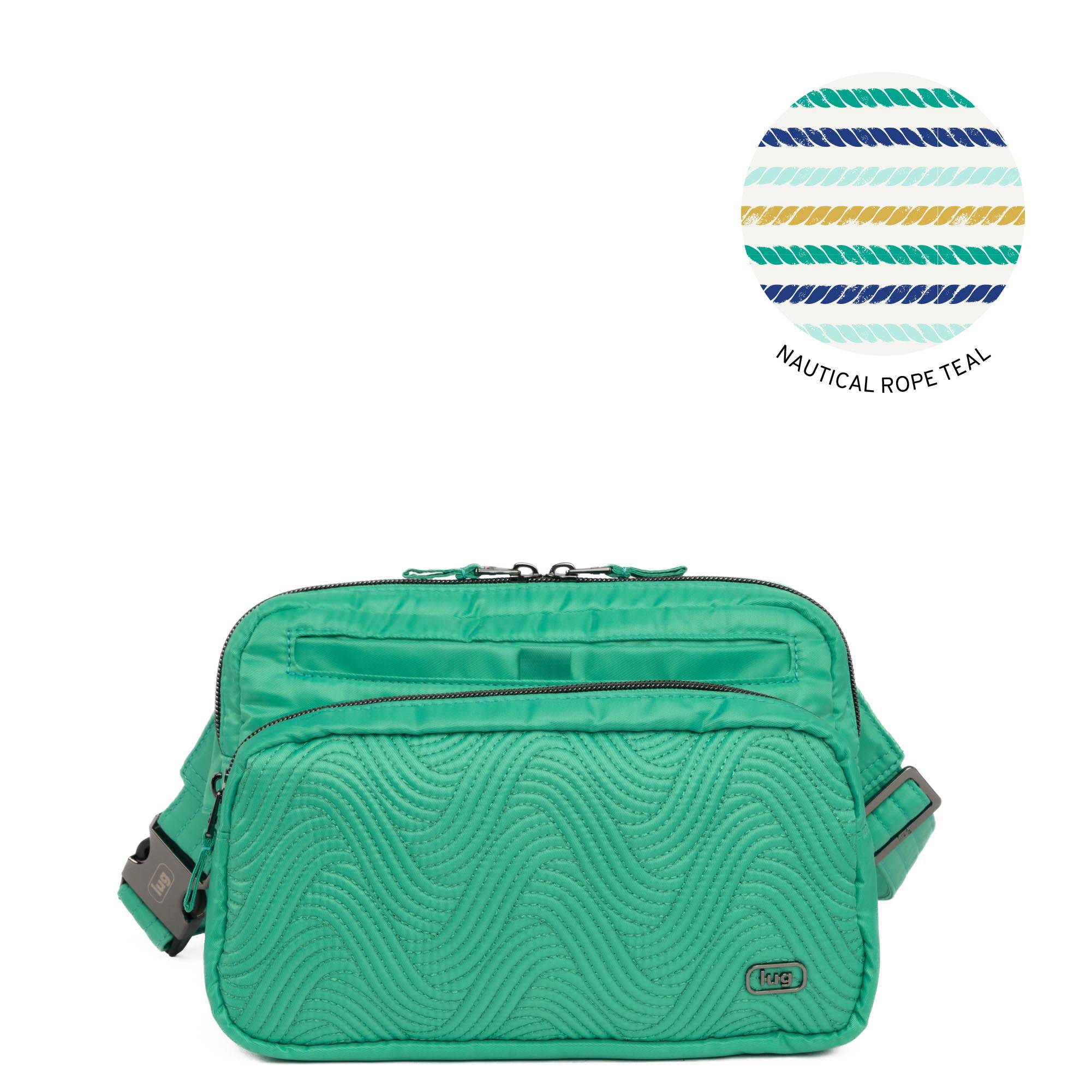 Double Back Belt Bag - OASIS TEAL - 1870bdd2-8f96-43e4-9969-364029f4e1f4