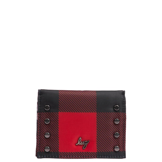 Walkover RFID Wallet - - 22751_Walkover_BuffaloCheckRed_Angle_01