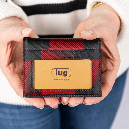 Walkover RFID Wallet - - 22751_Walkover_BuffaloCheckRed_Lifestyle_01