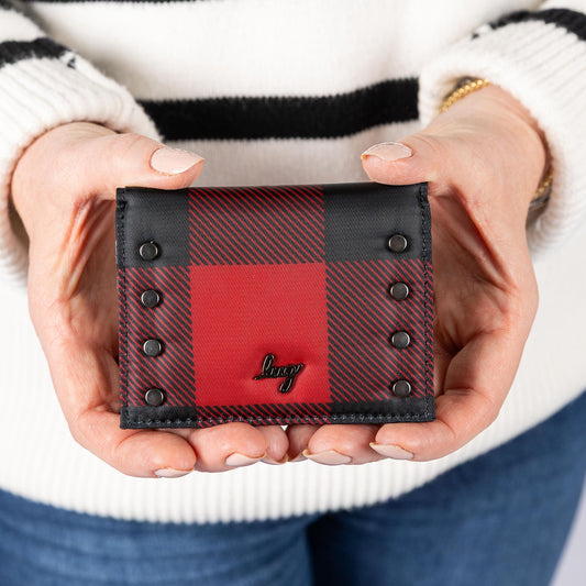 Walkover RFID Wallet - - 22751_Walkover_BuffaloCheckRed_Lifestyle_04_jnx720