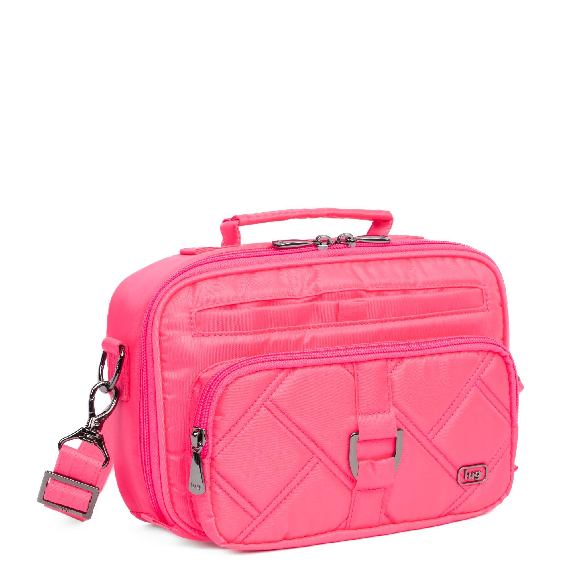 Legacy Collection Carousel Crossbody Bag - MAGENTA - 24196_LegacyCarousel_Magenta_Angle_02