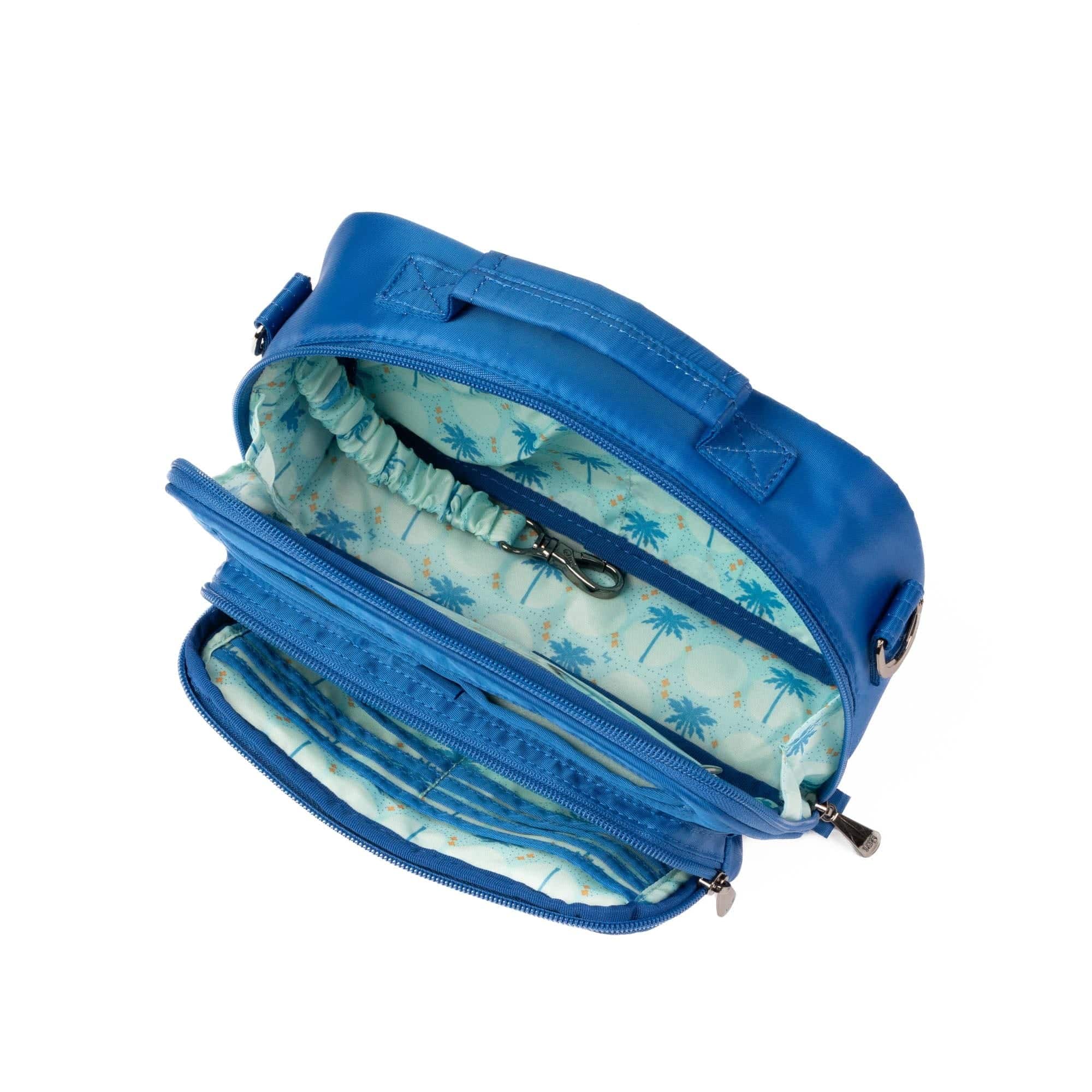 Legacy Collection Carousel Crossbody Bag - AZURE BLUE - 24200_LegacyCarousel_AzureBlue_Angle_05