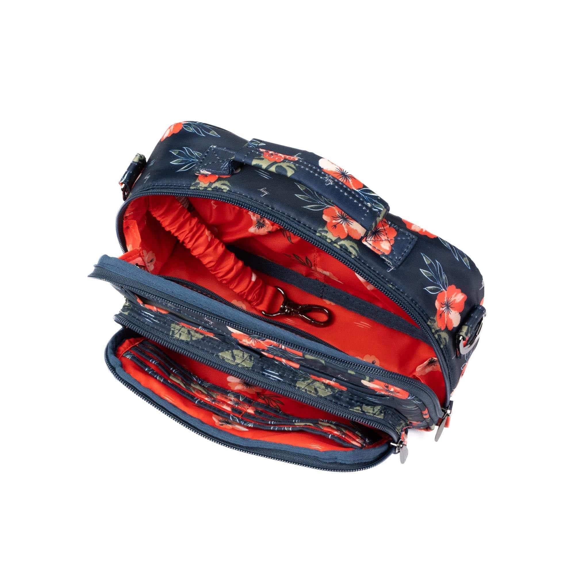 Legacy Collection Carousel Crossbody Bag - ALOHA NAVY - 24202_LegacyCarousel_AlohaNavy_Angle_05