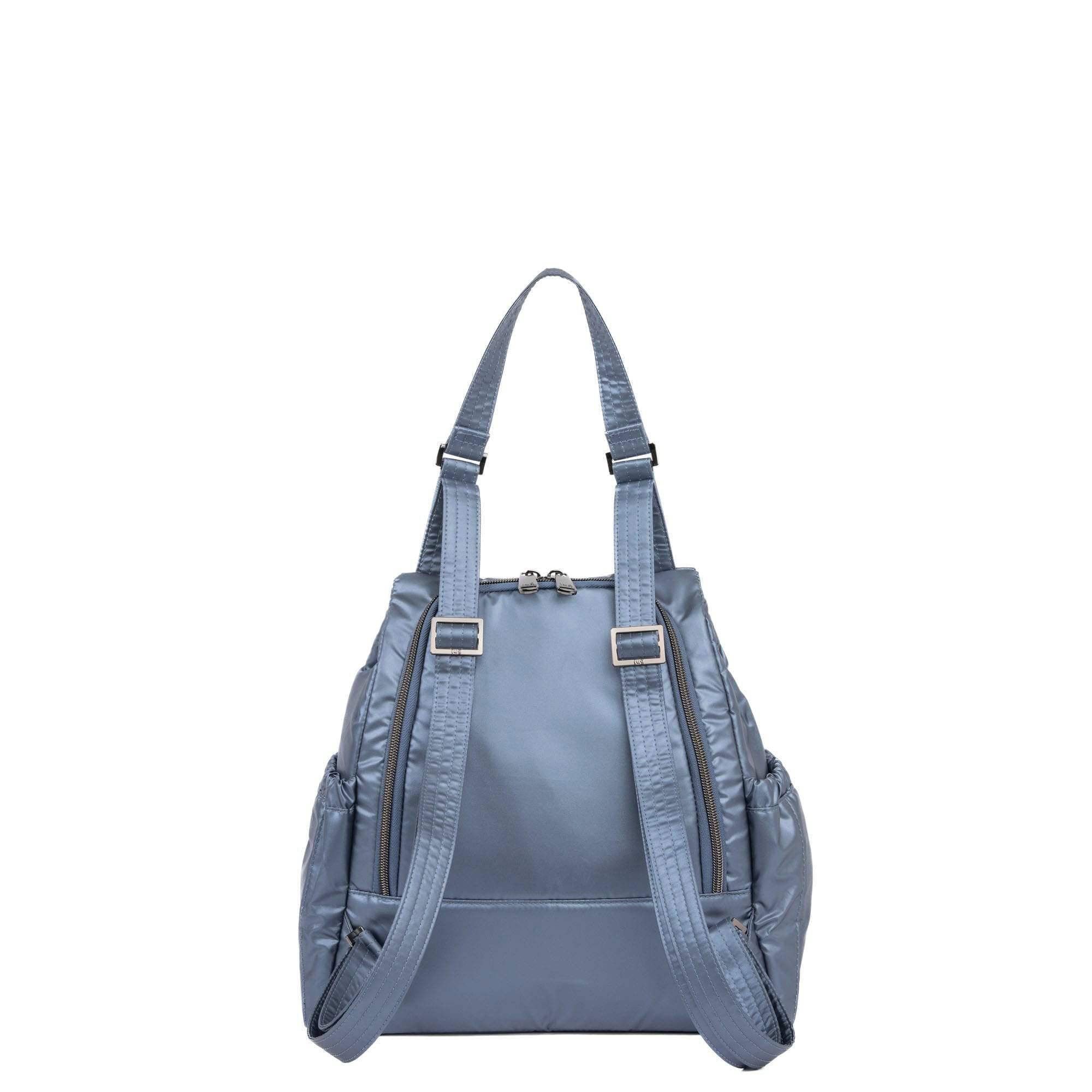 Skyhop Convertible Backpack - METALLIC BLUE MOON - 24205_Skyhop_MetallicBlueMoon_Angle_04