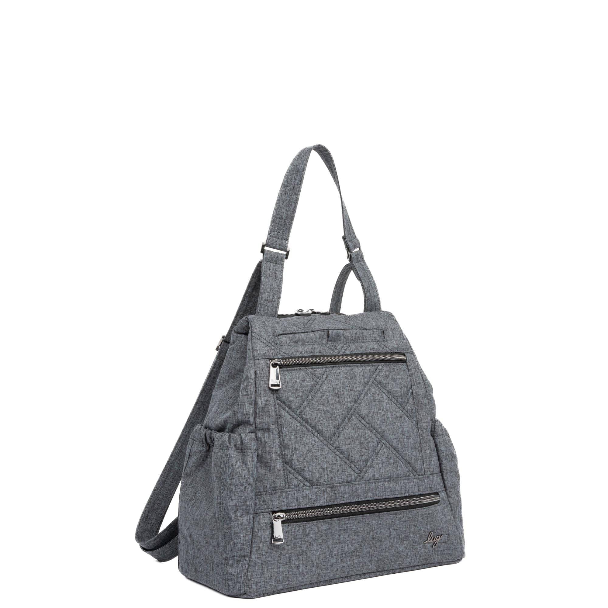 Skyhop Convertible Backpack - HEATHER GREY - 24206_Skyhop_HeatherGrey_Angle_02