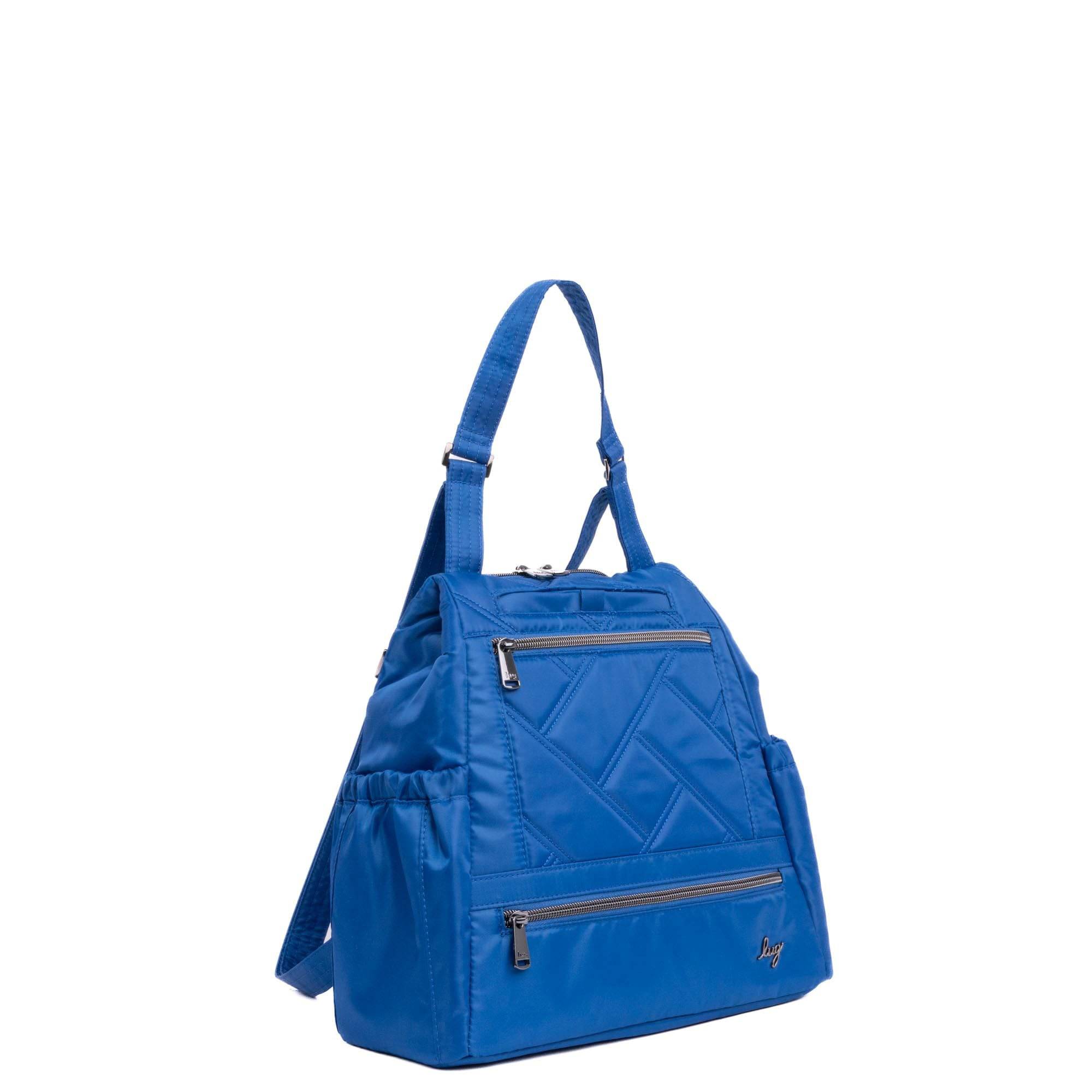 Skyhop Convertible Backpack - AZURE BLUE - 24207_Skyhop_AzureBlue_Angle_02