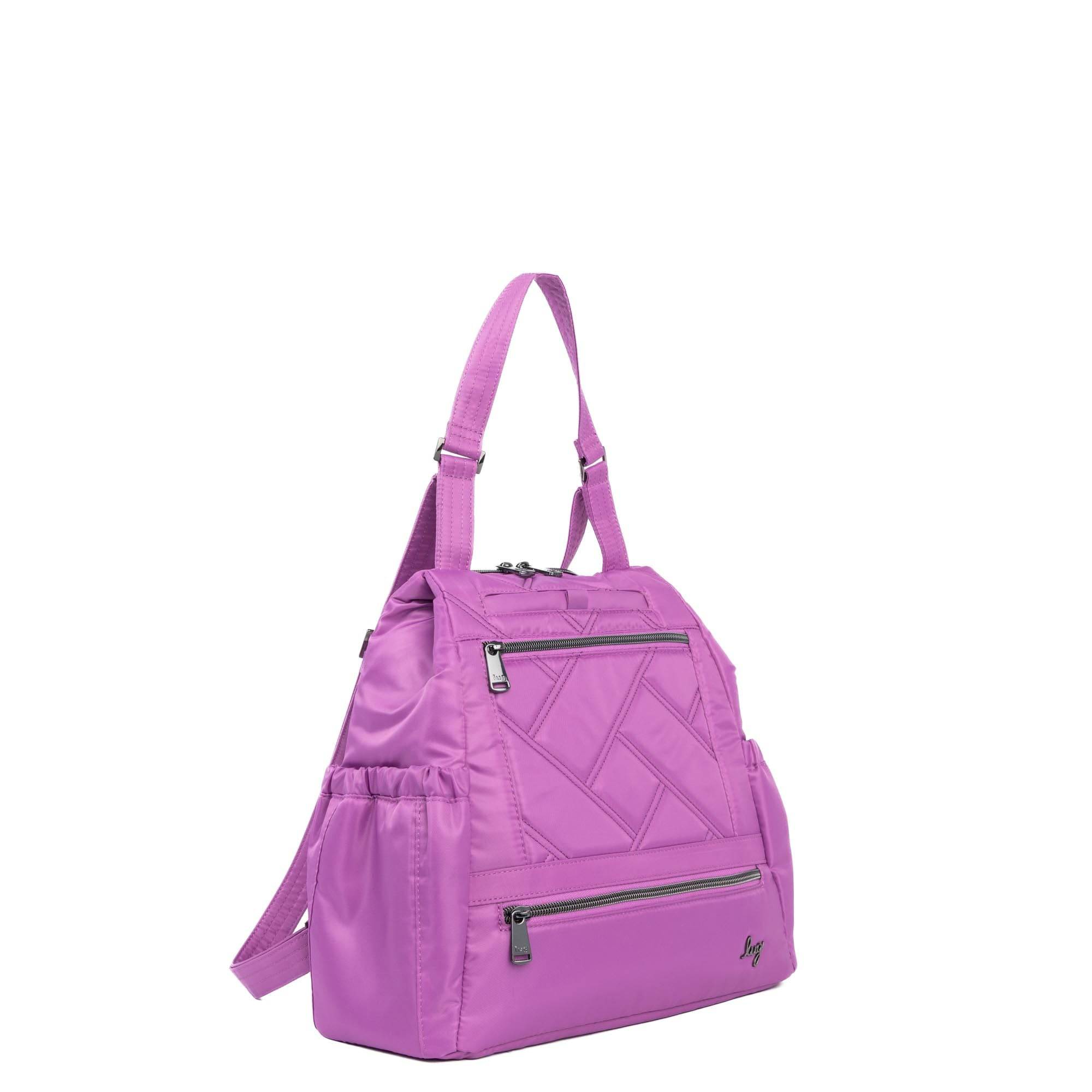 Skyhop Convertible Backpack - ACAI BERRY - 24209_Skyhop_AcaiBerry_Angle_02