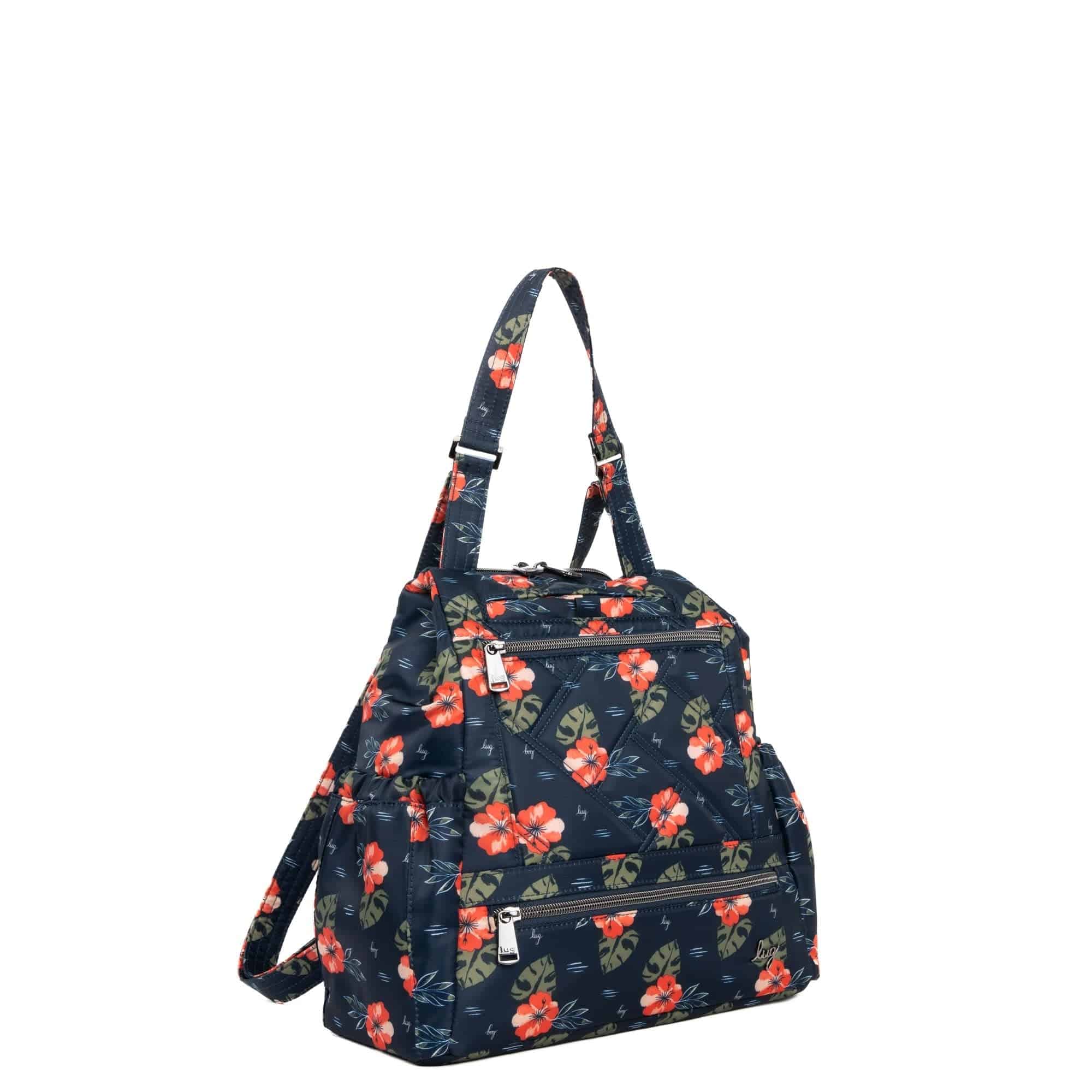 Skyhop Convertible Backpack - ALOHA NAVY - 24210_Skyhop_AlohaNavy_Angle_02
