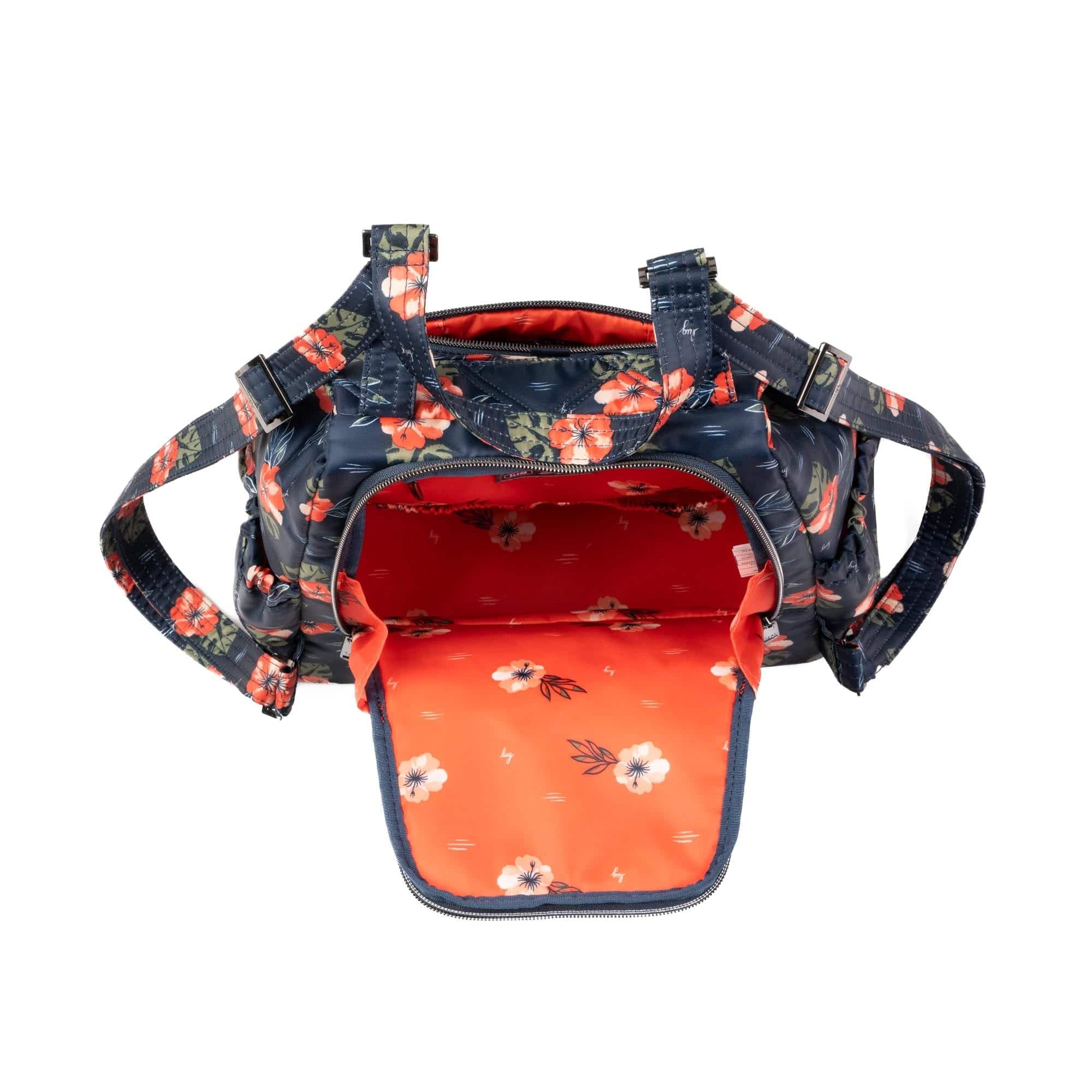 Skyhop Convertible Backpack - ALOHA NAVY - 24210_Skyhop_AlohaNavy_Angle_05