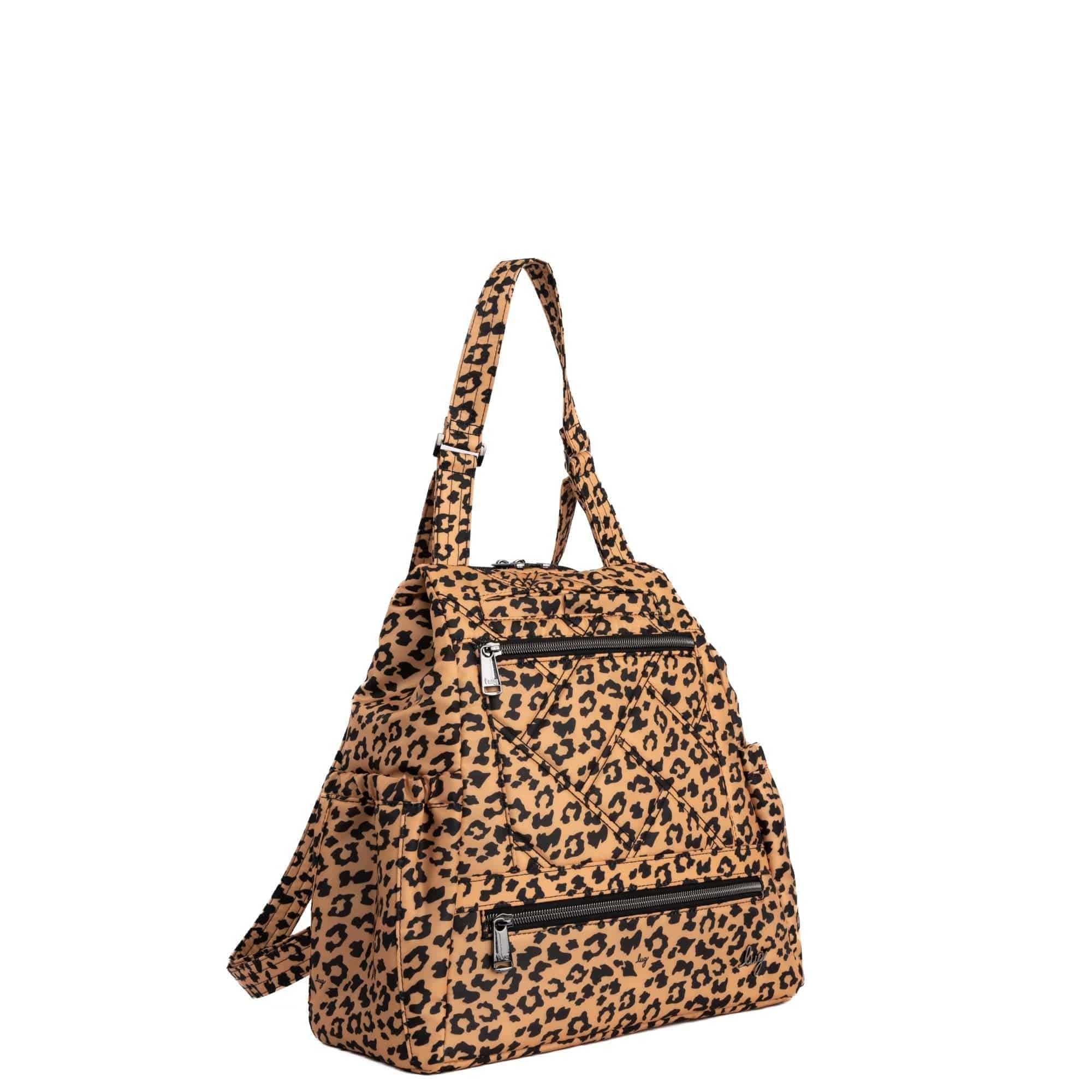 Skyhop Convertible Backpack - SPOTTED LEOPARD - 24211_Skyhop_SpottedLeopard_Angle_02