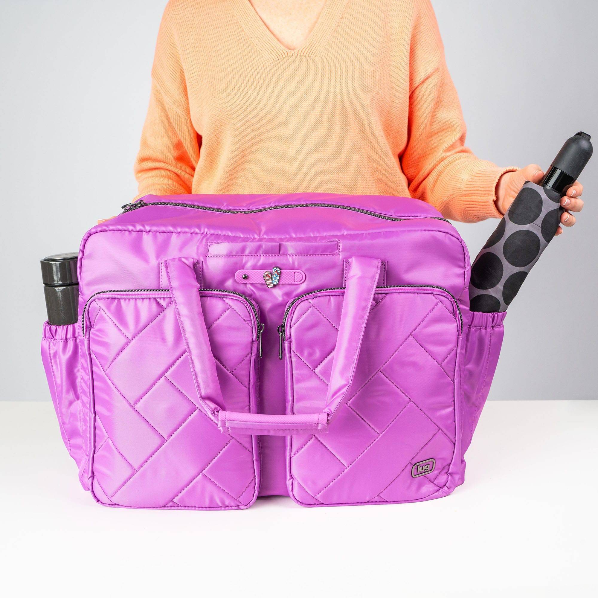 Drifter 2 Duffel Bag - - 24218_Drifter2_AcaiBerry_Lifestyle_01