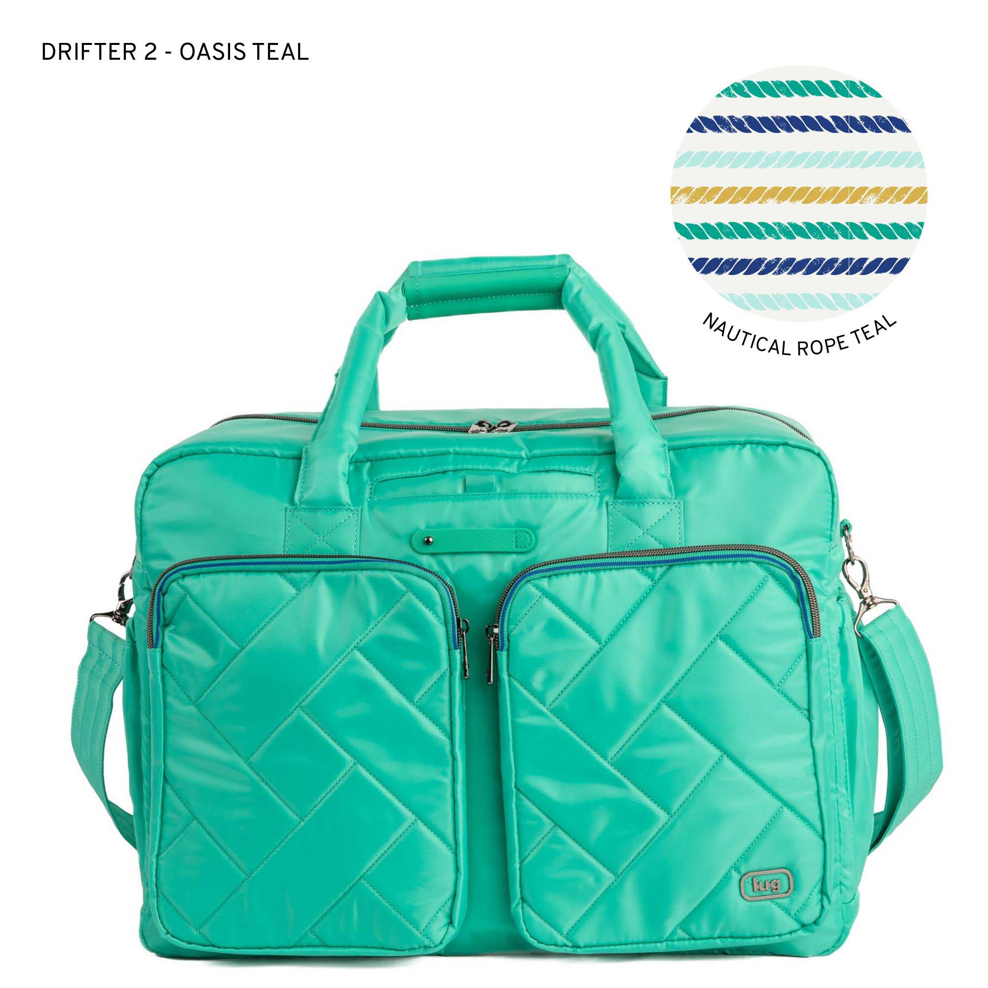 Drifter 2 Duffel Bag - OASIS TEAL - 24219_Drifter2_OasisTeal_Angle_01