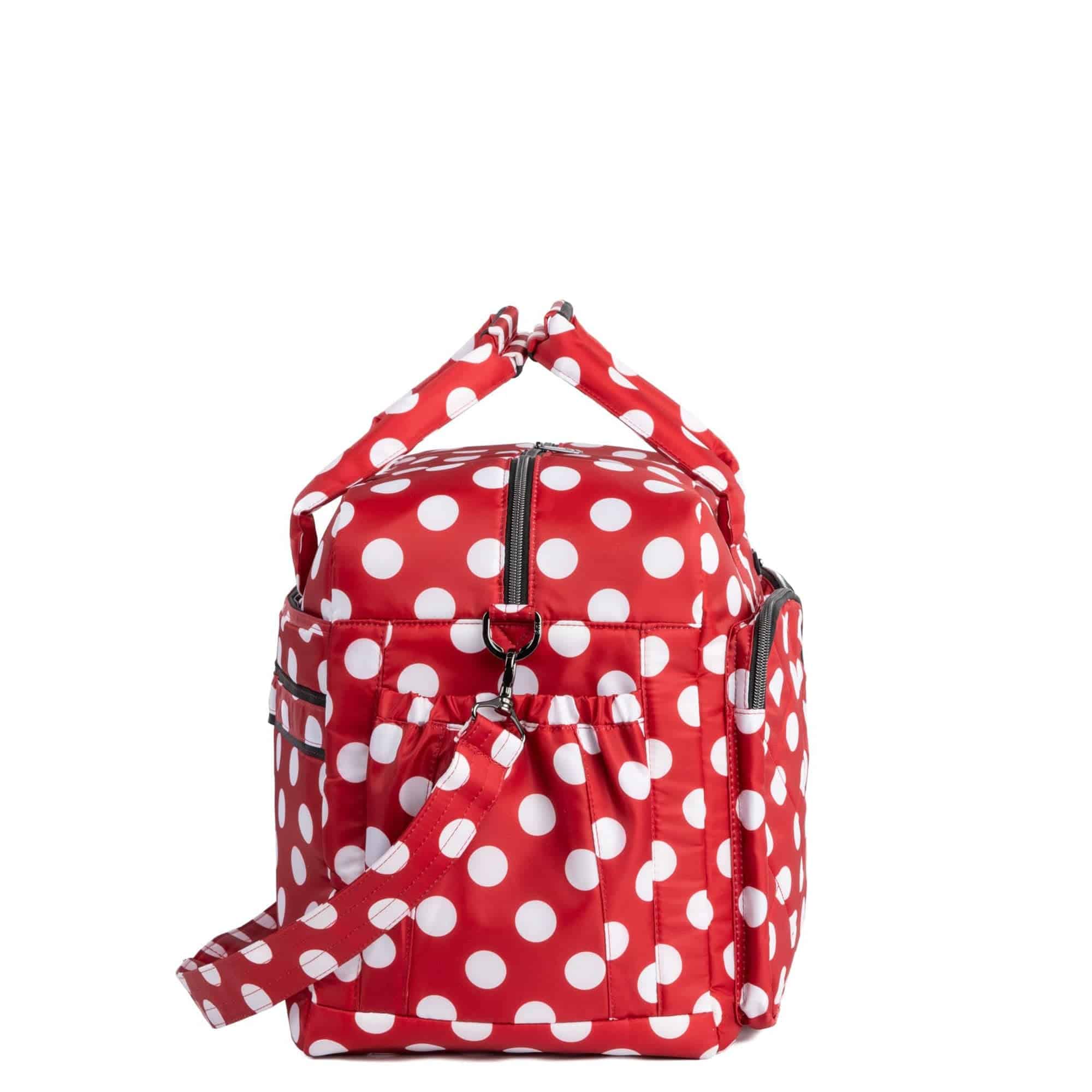 Drifter 2 Duffel Bag - CRIMSON LARGE DOT - 24220_Drifter2_CrimsonLGDot_Angle_03