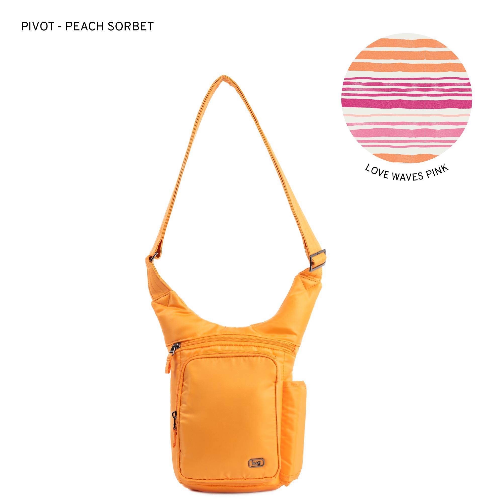 Pivot Crossbody Bag - PEACH SORBET - 24227_Pivot_PeachSorbet_Angle_01_fb5xp3