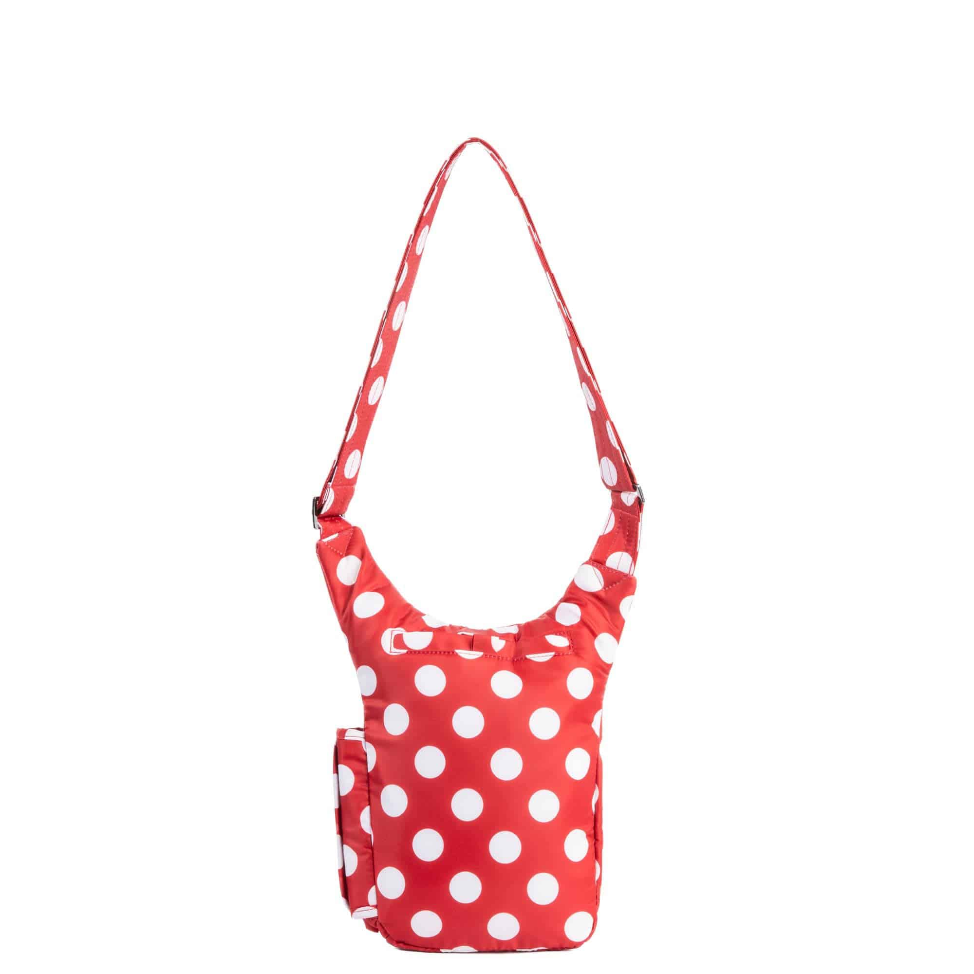 Pivot Crossbody Bag - CRIMSON LARGE DOT - 24228_Pivot_CrimsonLGDot_Angle_04