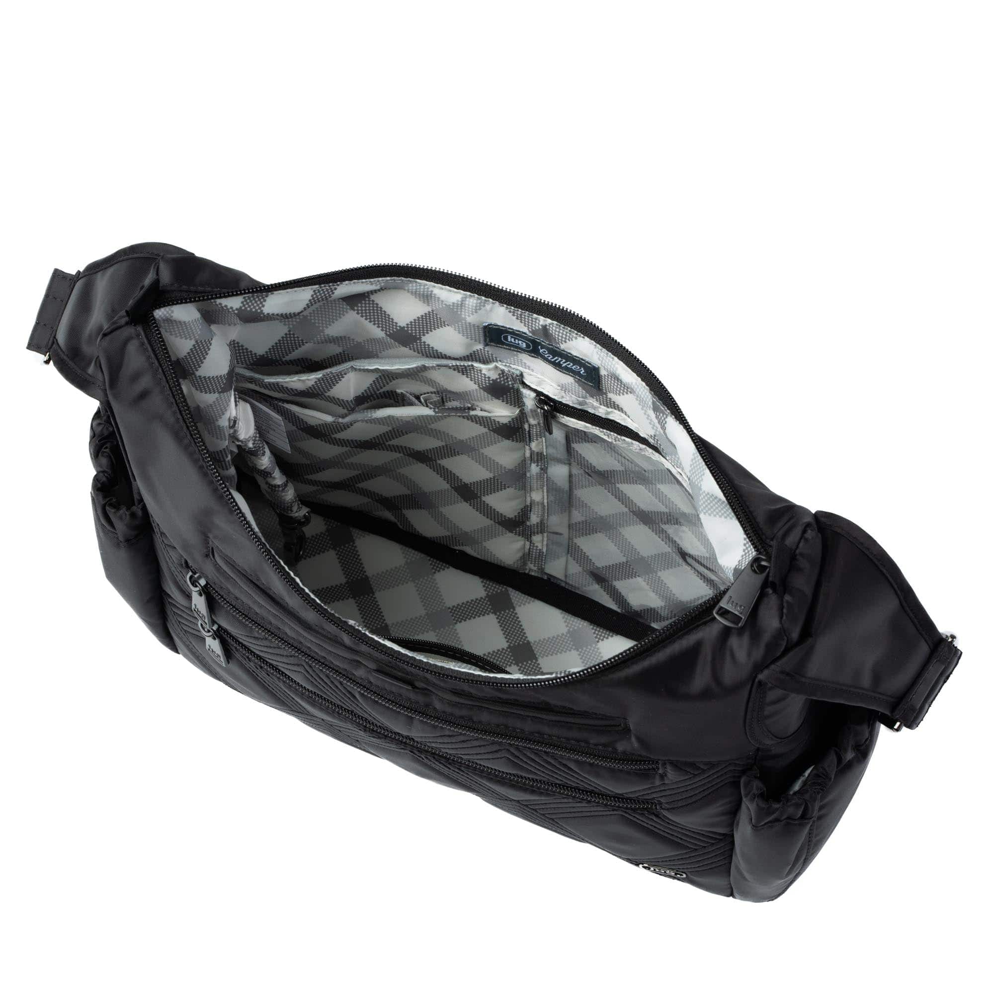 Legacy Collection Camper Crossbody Bag - BLACK - 24230_LegacyCamper_Black_Angle_05