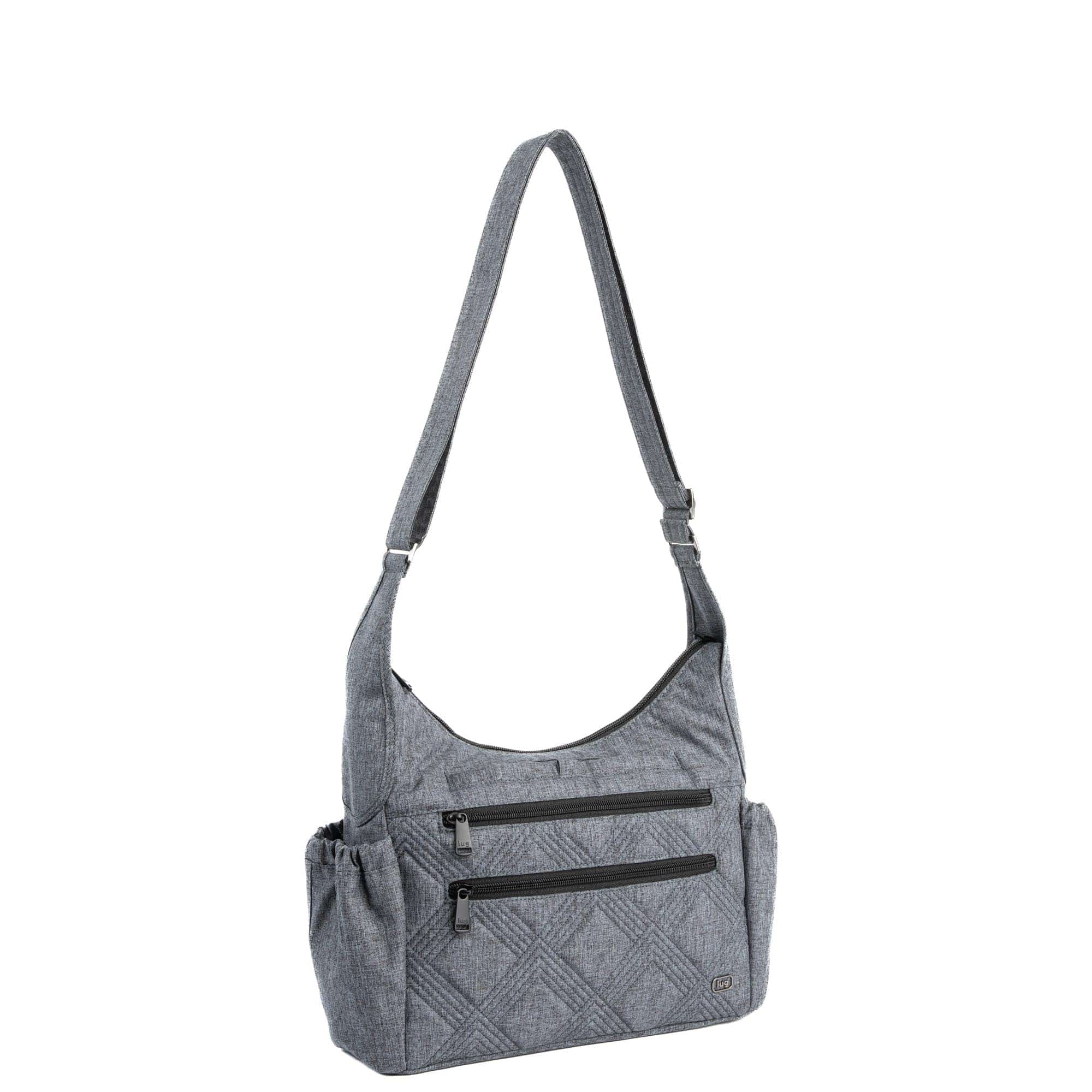 Legacy Collection Camper Crossbody Bag - HEATHER GREY - 24231_LegacyCamper_HeatherGrey_Angle_02