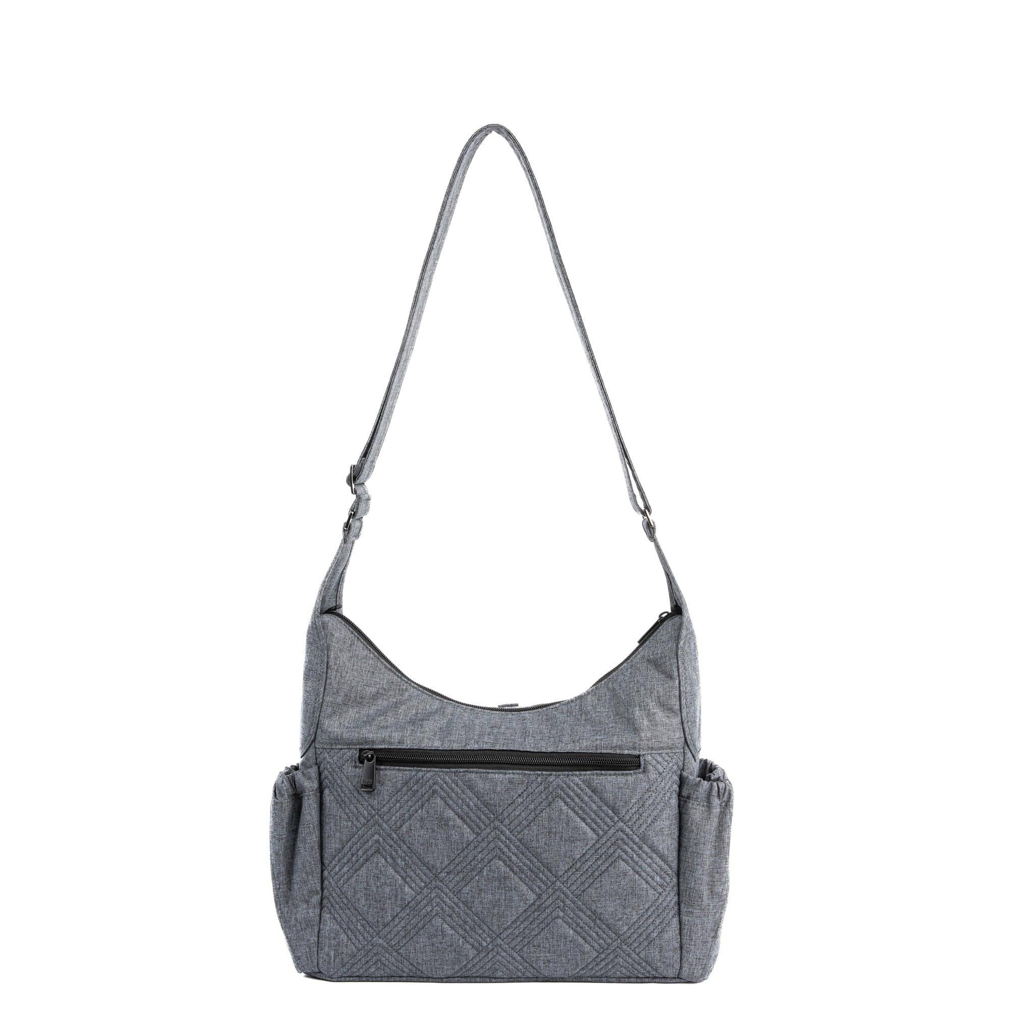 Legacy Collection Camper Crossbody Bag - HEATHER GREY - 24231_LegacyCamper_HeatherGrey_Angle_04