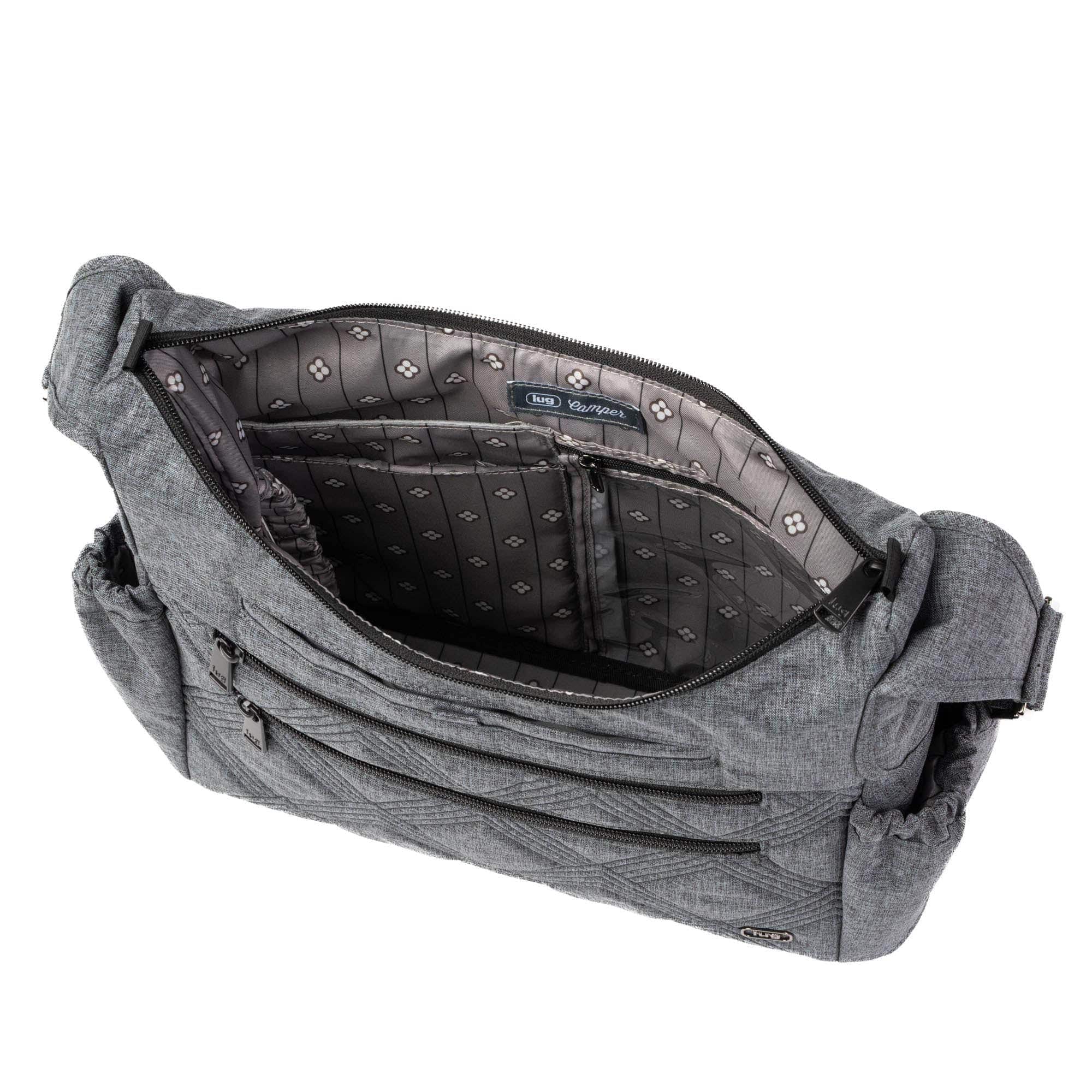 Legacy Collection Camper Crossbody Bag - HEATHER GREY - 24231_LegacyCamper_HeatherGrey_Angle_05