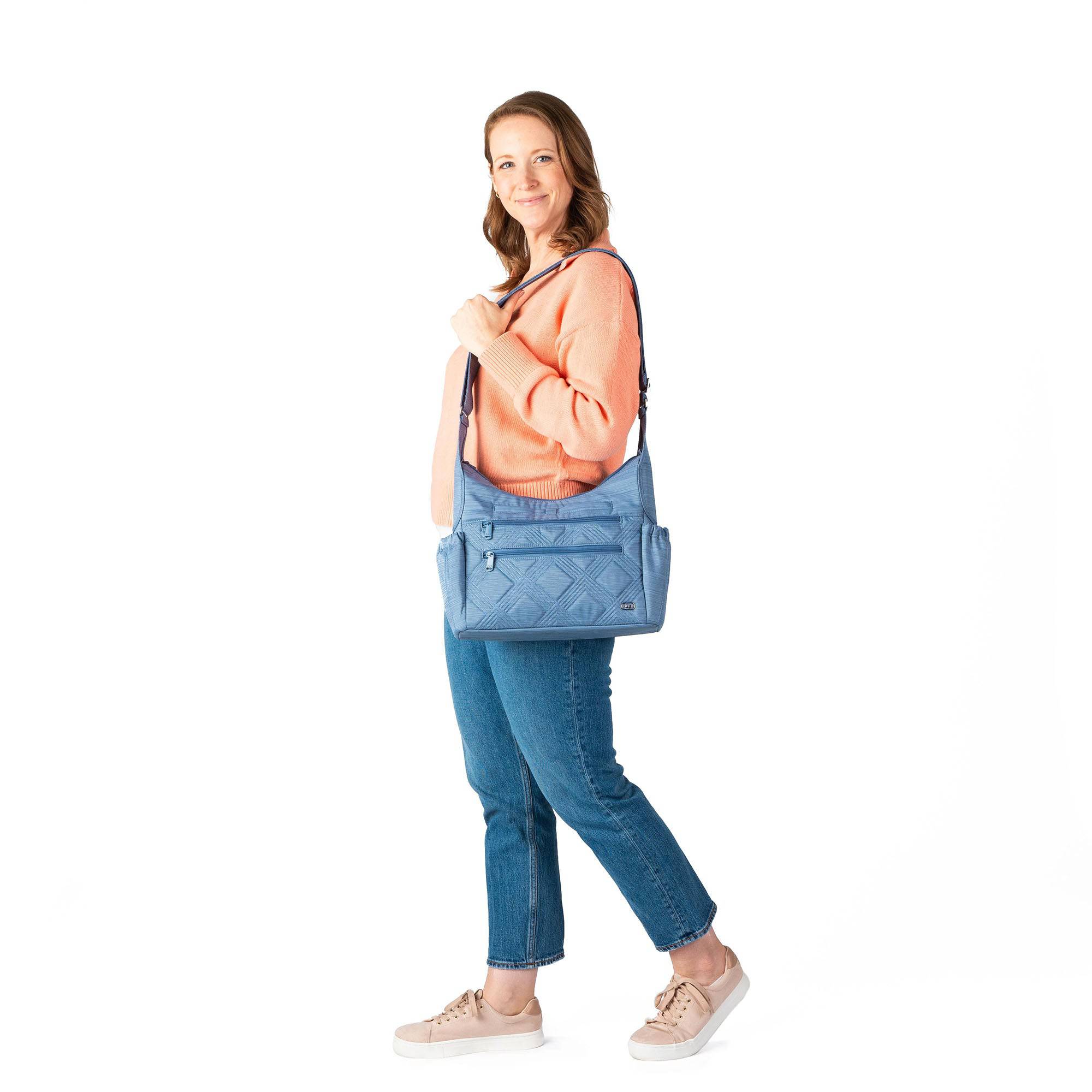 Legacy Collection Camper Crossbody Bag - - 24235_LegacyCamper_BrushedBlueMoon_Proportion_01