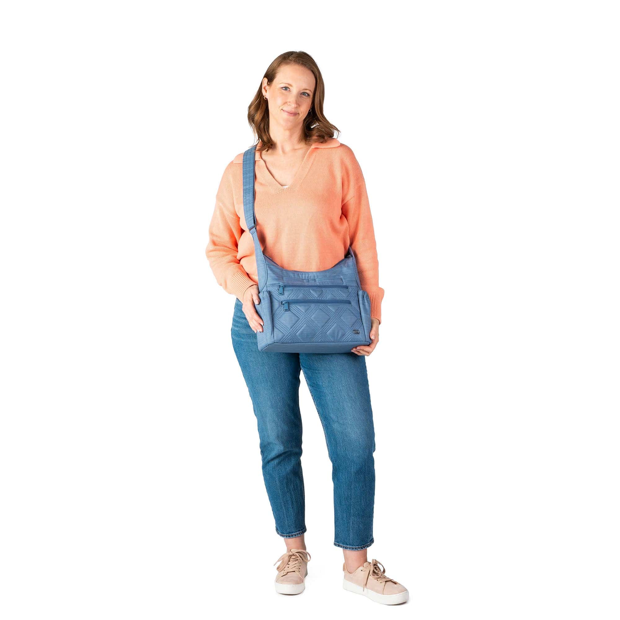 Legacy Collection Camper Crossbody Bag - - 24235_LegacyCamper_BrushedBlueMoon_Proportion_02