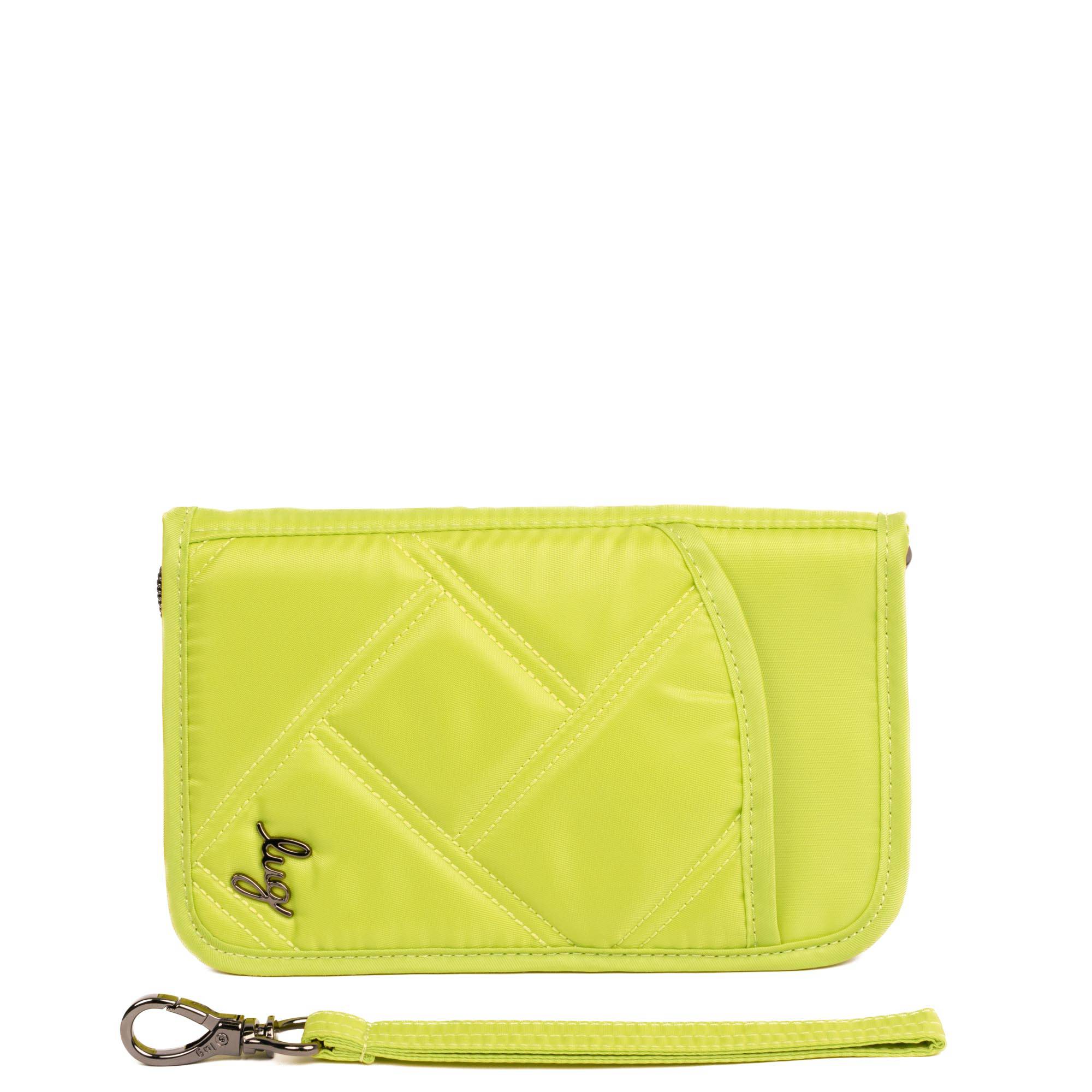 Legacy Collection Tandem SE RFID Wallet - LEMON LIME - 24239_LegacyTandemSE_LemonLime_Angle_02