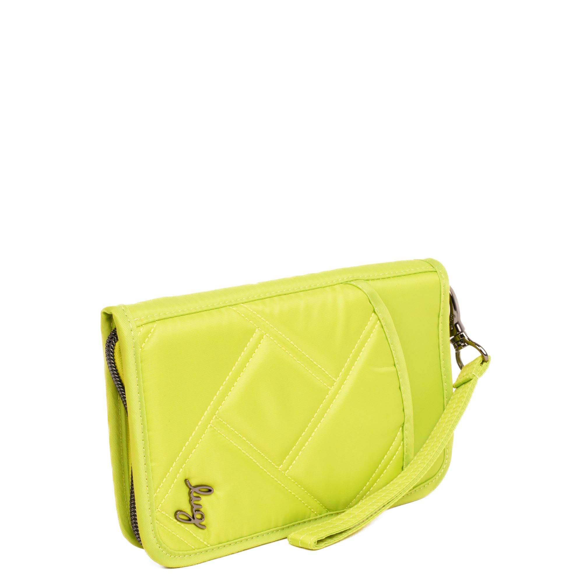 Legacy Collection Tandem SE RFID Wallet - LEMON LIME - 24239_LegacyTandemSE_LemonLime_Angle_03