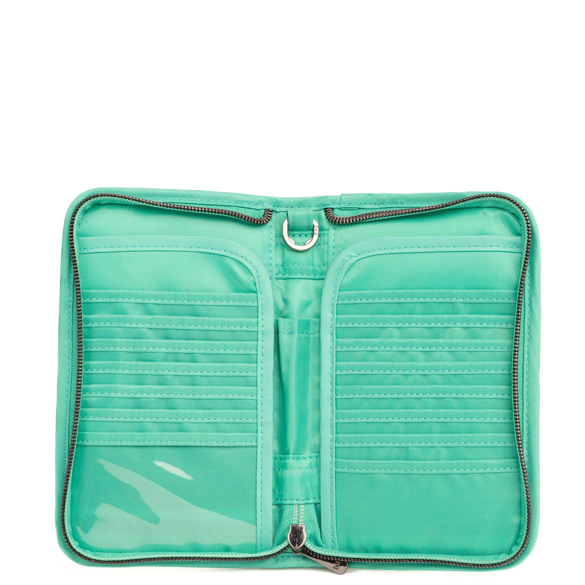 Legacy Collection Tandem SE RFID Wallet - OASIS TEAL - 24241_LegacyTandemSE_OasisTeal_Angle_05